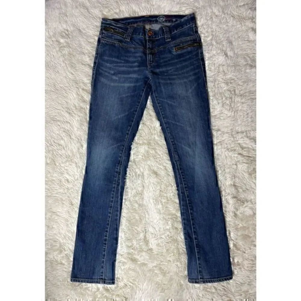 GAP Limited Edition Front Pocket Zipper Skinny Jeans size 6R Regular